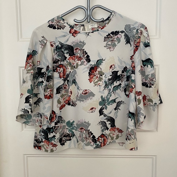 Wilfred Aritzia Cambrai Floral Top S - Picture 2 of 12